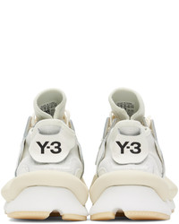 Baskets basses en cuir blanches Y-3