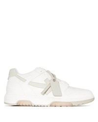 Baskets basses en cuir blanches Off-White