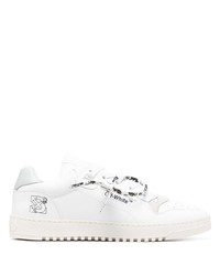 Baskets basses en cuir blanches Off-White