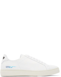 Baskets basses en cuir blanches Off-White