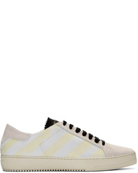 Baskets basses en cuir blanches Off-White