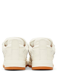 Baskets basses en cuir blanches Li-Ning