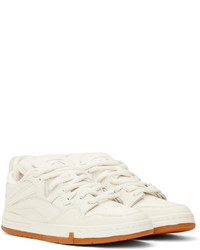 Baskets basses en cuir blanches Li-Ning