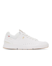 Baskets basses en cuir blanches On