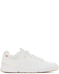 Baskets basses en cuir blanches On