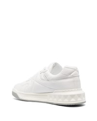 Baskets basses en cuir blanches Valentino Garavani