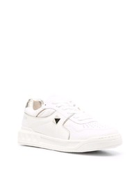 Baskets basses en cuir blanches Valentino Garavani