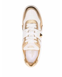 Baskets basses en cuir blanches Valentino Garavani