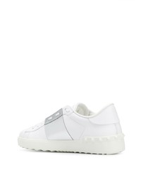 Baskets basses en cuir blanches Valentino Garavani