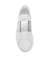 Baskets basses en cuir blanches Valentino Garavani