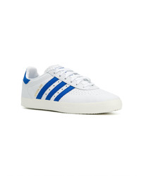 Baskets basses en cuir blanches adidas