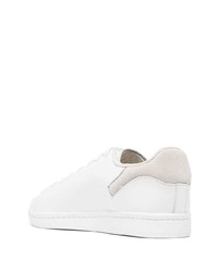 Baskets basses en cuir blanches Raf Simons