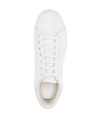 Baskets basses en cuir blanches Raf Simons