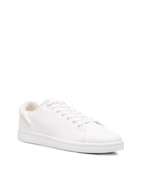 Baskets basses en cuir blanches Raf Simons