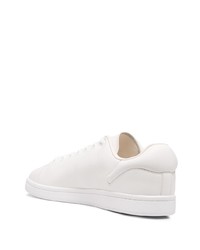 Baskets basses en cuir blanches Raf Simons