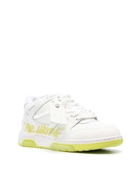 Baskets basses en cuir blanches Off-White