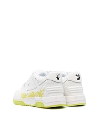 Baskets basses en cuir blanches Off-White