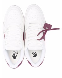 Baskets basses en cuir blanches Off-White