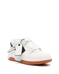 Baskets basses en cuir blanches Off-White