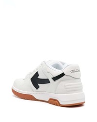 Baskets basses en cuir blanches Off-White