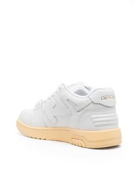 Baskets basses en cuir blanches Off-White