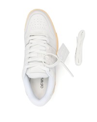 Baskets basses en cuir blanches Off-White