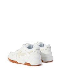 Baskets basses en cuir blanches Off-White