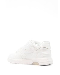 Baskets basses en cuir blanches Off-White