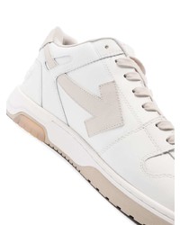 Baskets basses en cuir blanches Off-White