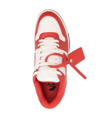 Baskets basses en cuir blanches Off-White