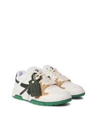 Baskets basses en cuir blanches Off-White