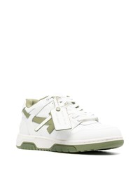 Baskets basses en cuir blanches Off-White