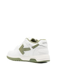 Baskets basses en cuir blanches Off-White