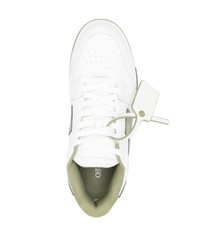 Baskets basses en cuir blanches Off-White