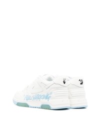 Baskets basses en cuir blanches Off-White