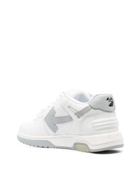 Baskets basses en cuir blanches Off-White