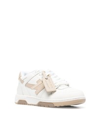 Baskets basses en cuir blanches Off-White