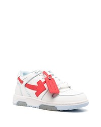 Baskets basses en cuir blanches Off-White