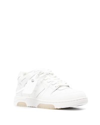 Baskets basses en cuir blanches Off-White