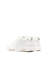 Baskets basses en cuir blanches Off-White