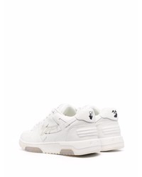 Baskets basses en cuir blanches Off-White