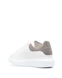 Baskets basses en cuir blanches Alexander McQueen