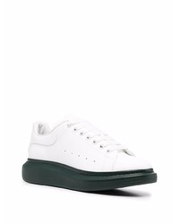 Baskets basses en cuir blanches Alexander McQueen