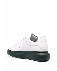 Baskets basses en cuir blanches Alexander McQueen