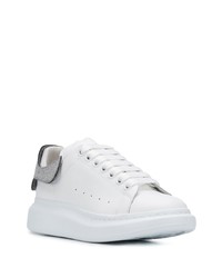 Baskets basses en cuir blanches Alexander McQueen