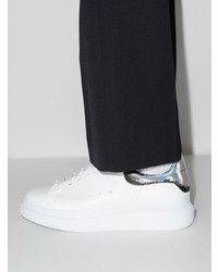 Baskets basses en cuir blanches Alexander McQueen