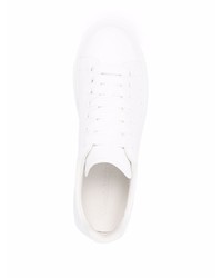 Baskets basses en cuir blanches Alexander McQueen