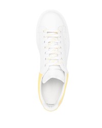 Baskets basses en cuir blanches Alexander McQueen