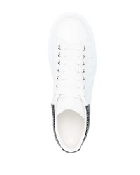 Baskets basses en cuir blanches Alexander McQueen