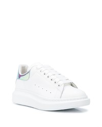 Baskets basses en cuir blanches Alexander McQueen